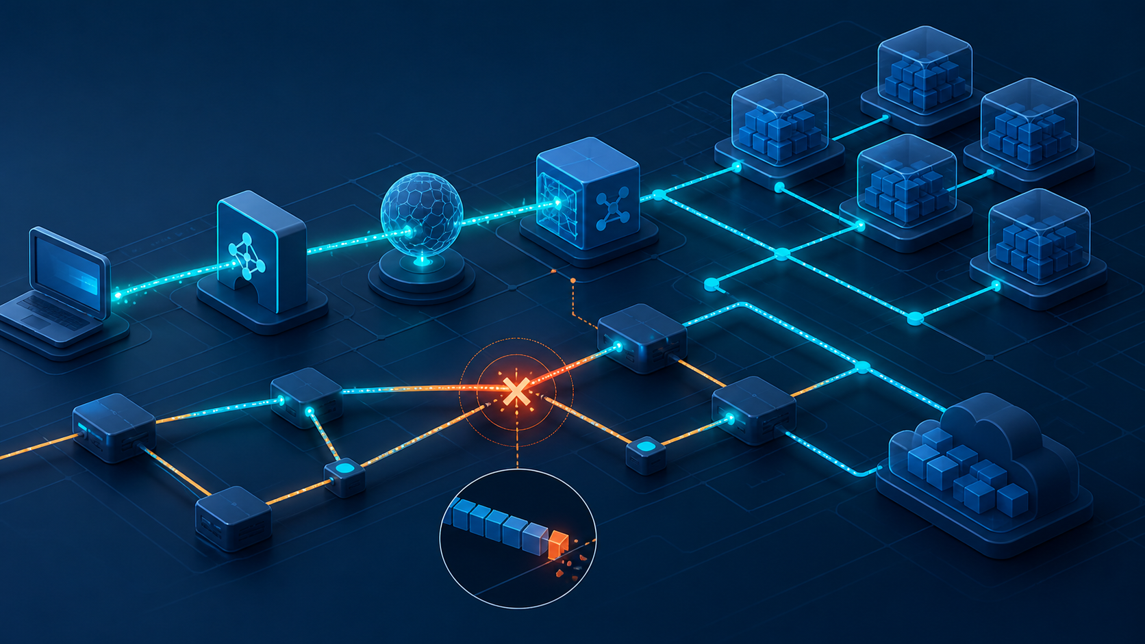 Kubernetes Service 间歇性访问失败：CoreDNS、kube-proxy、CNI 与 MTU 排查 的封面